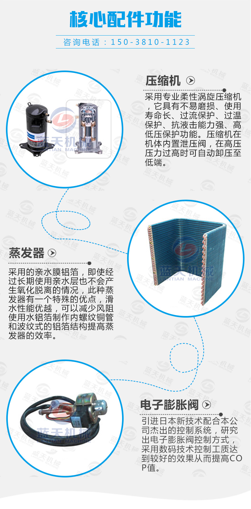 海鮮烘干機(jī)核心配件功能